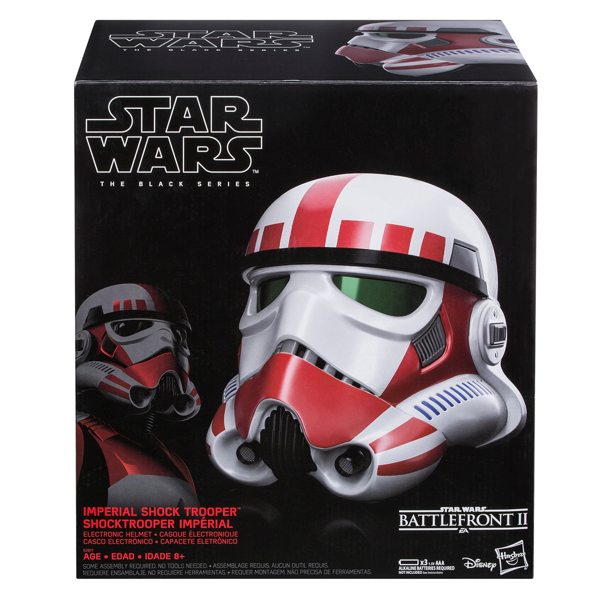 Star Wars The Black Series Shock Trooper Electronic Helmet  - Exclusive-1