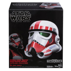 Star Wars The Black Series Shock Trooper Electronic Helmet  - Exclusive-1