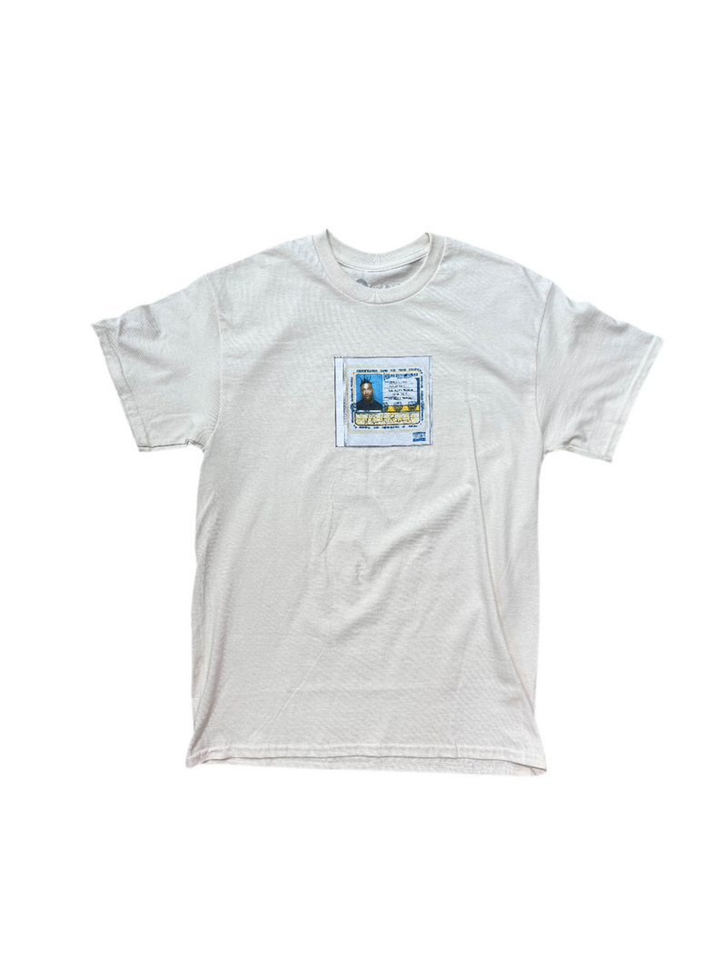 Color Bars x Ol’ Dirty Bastard 'CD' Tee - Beige-1