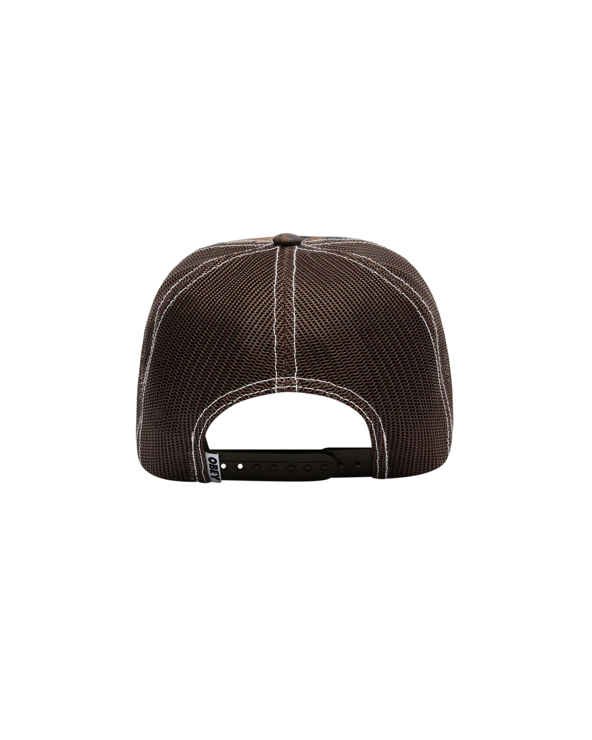 Obey 'Form' Trucker Cap - Fence Camo Multi-2