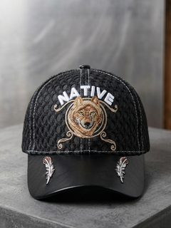 Brown Wolf Native Cap-1