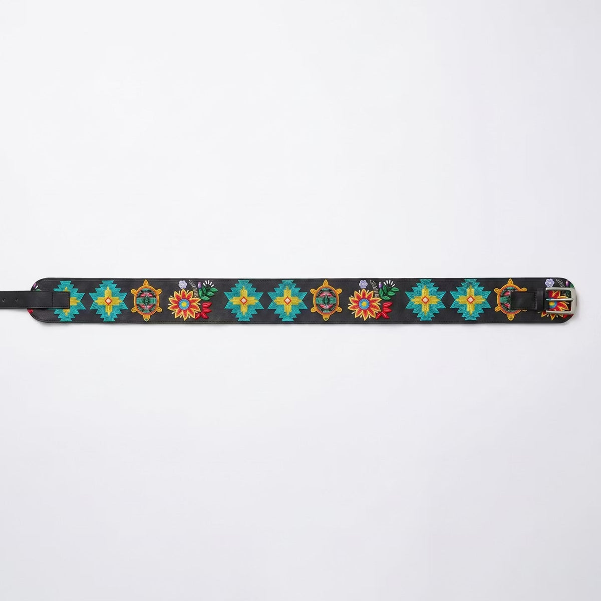 Heritage Leather Regalia Belt (Turtle)-3
