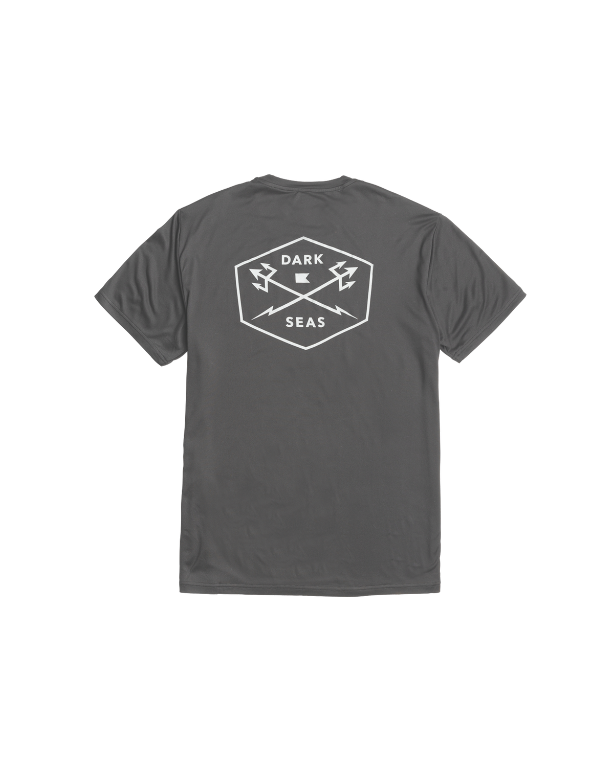 Dark Seas 'No Sweat' Tee - Grey-1
