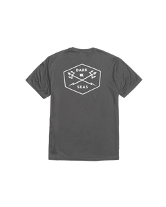 Dark Seas 'No Sweat' Tee - Grey-1