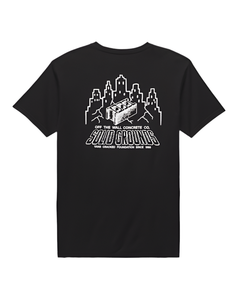 Vans 'Solid Ground' Tee - Black-2