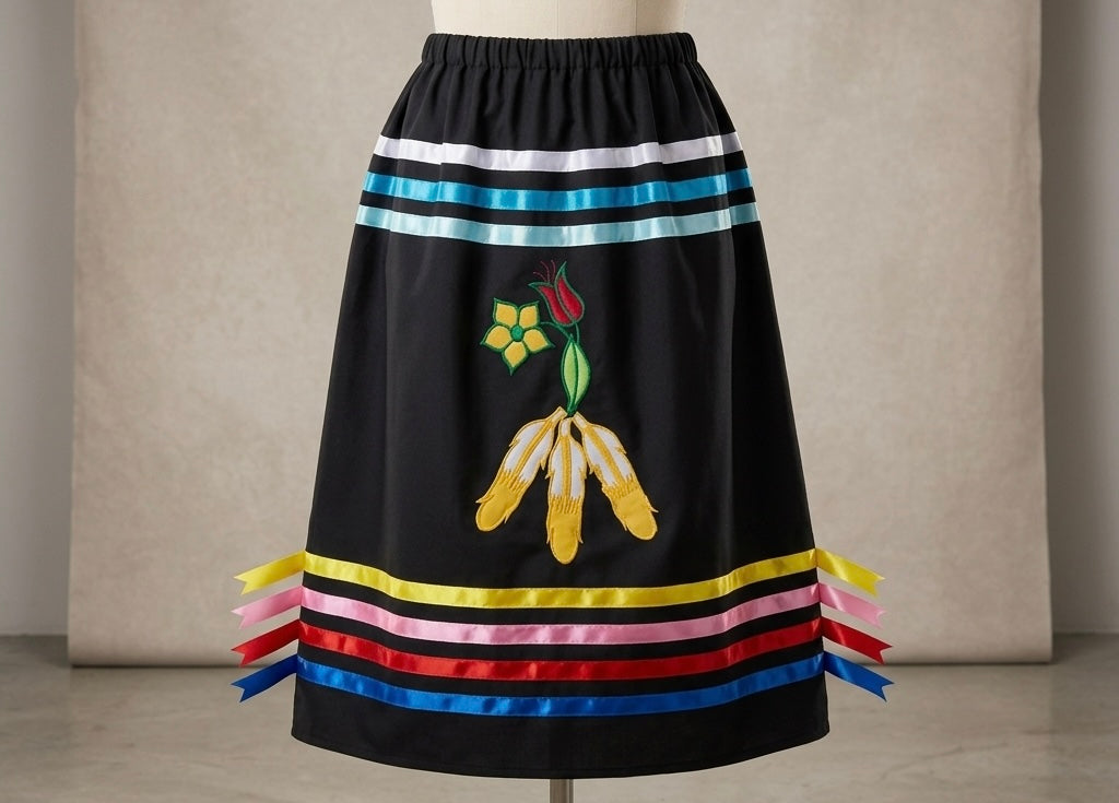 Prayer Ribbon Skirt-3