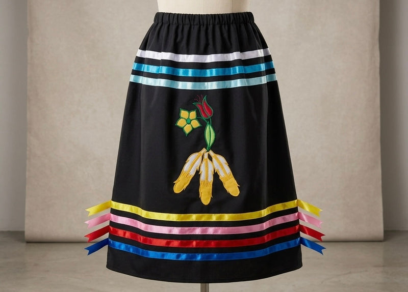 Prayer Ribbon Skirt-3