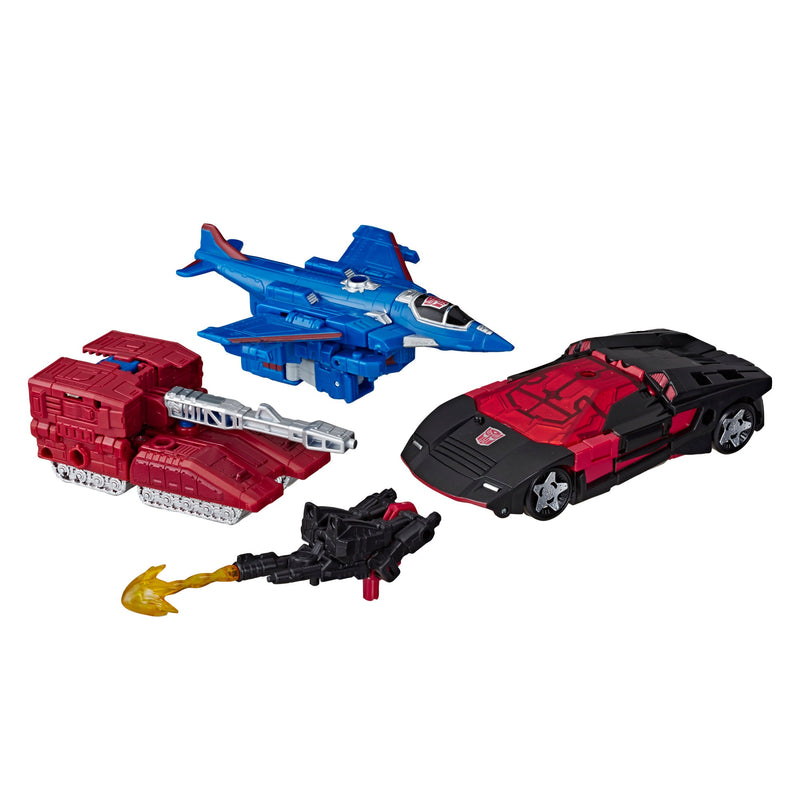 Transformers - Generations War for Cybertron Deluxe WFC-S26 Autobot Alphastrike Counterforce 3-Pack - Final Strike-3