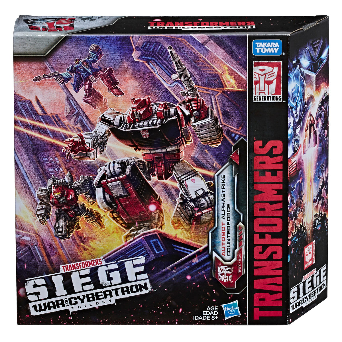 Transformers - Generations War for Cybertron Deluxe WFC-S26 Autobot Alphastrike Counterforce 3-Pack - Final Strike-1