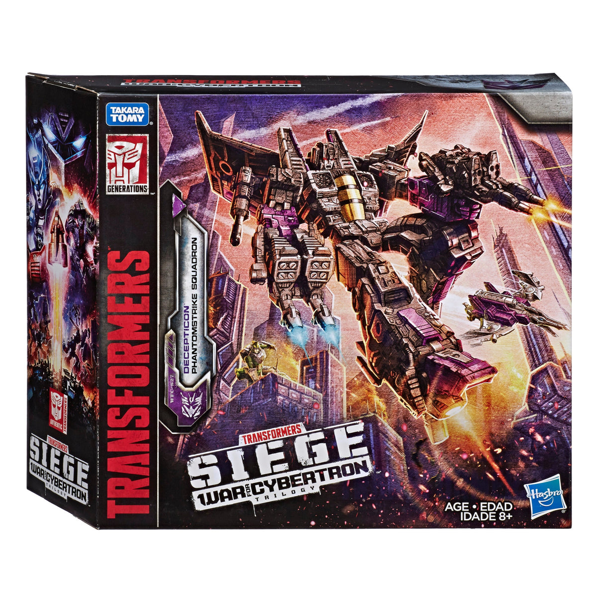 Transformers - Generations War for Cybertron Voyager WFC-S27 Decepticon Phantomstrike Squadron 4-Pack - Final Strike-1