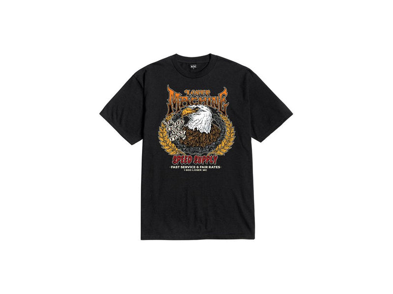 Loser Machine 'Speed Supply' Tee - Black-1