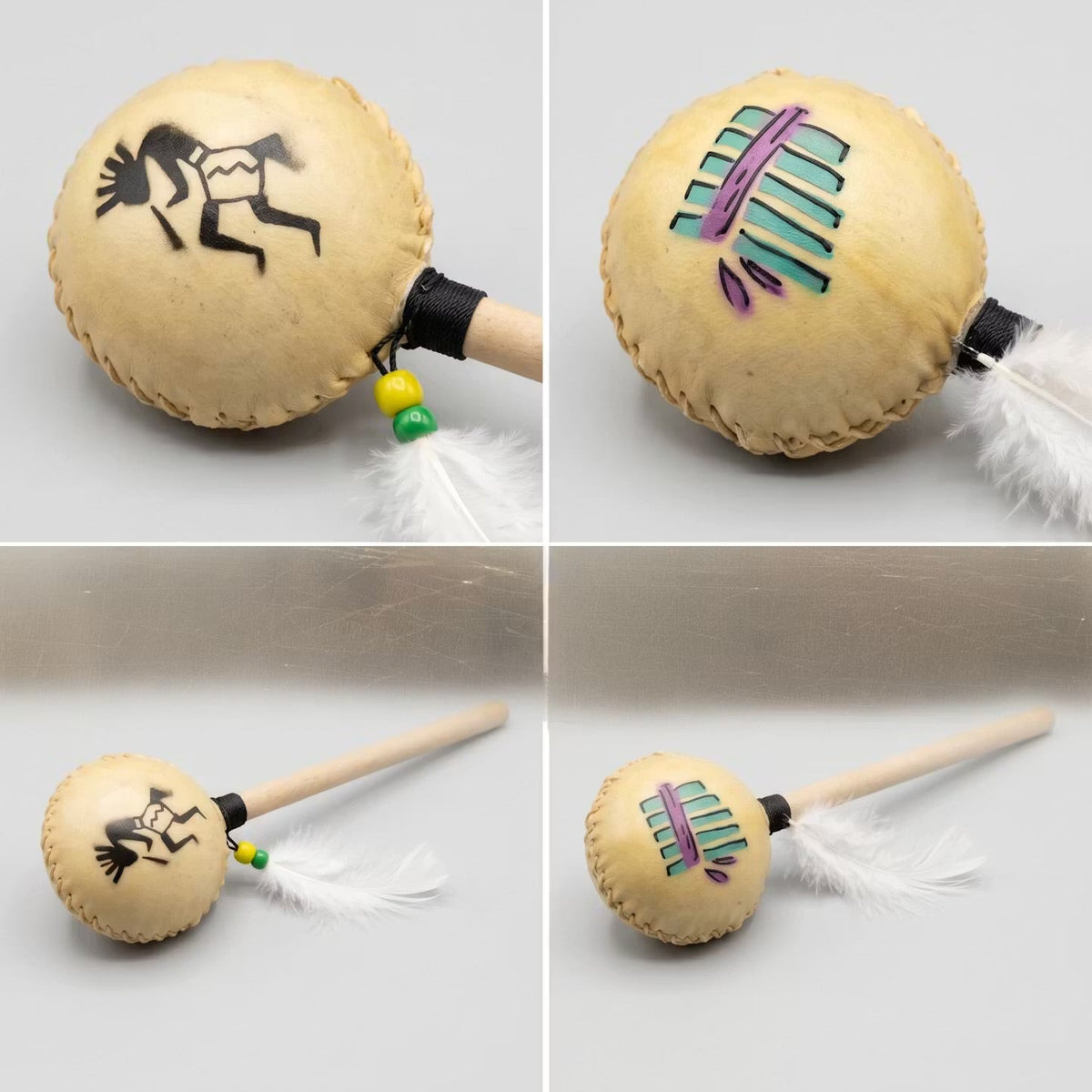 Handcrafted Ceremonial Rattle (6)-1