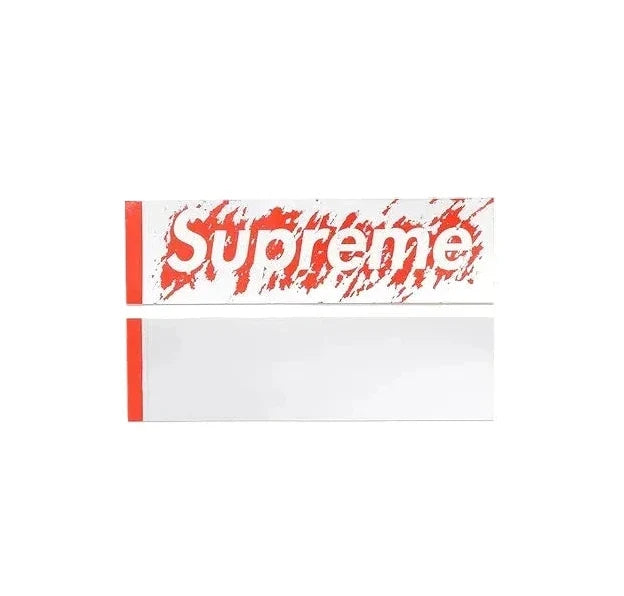 Supreme 'Scratch Off Box Logo' Sticker - Grey-1