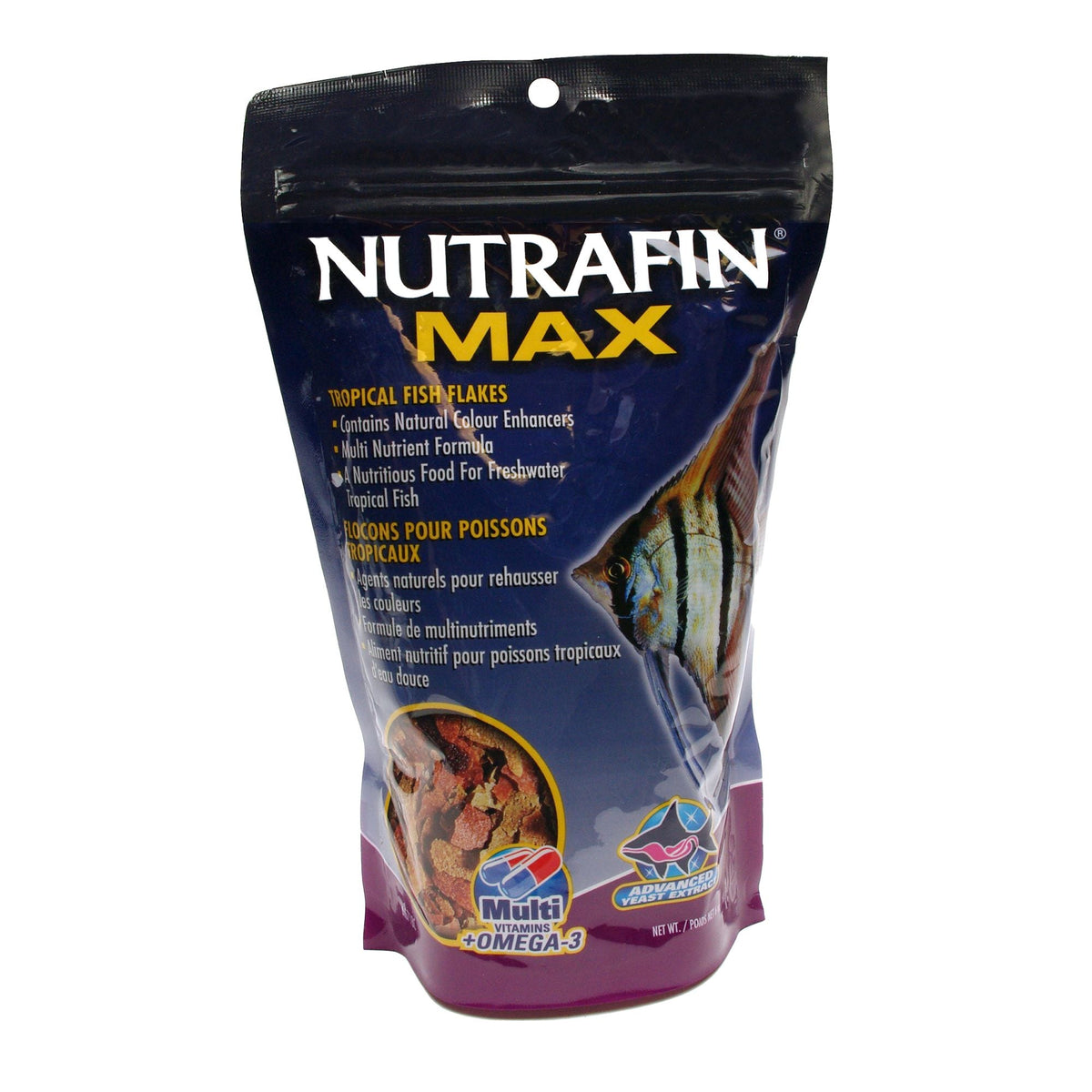 Nutrafin Max - Tropical fish flakes 4oz/180g-1