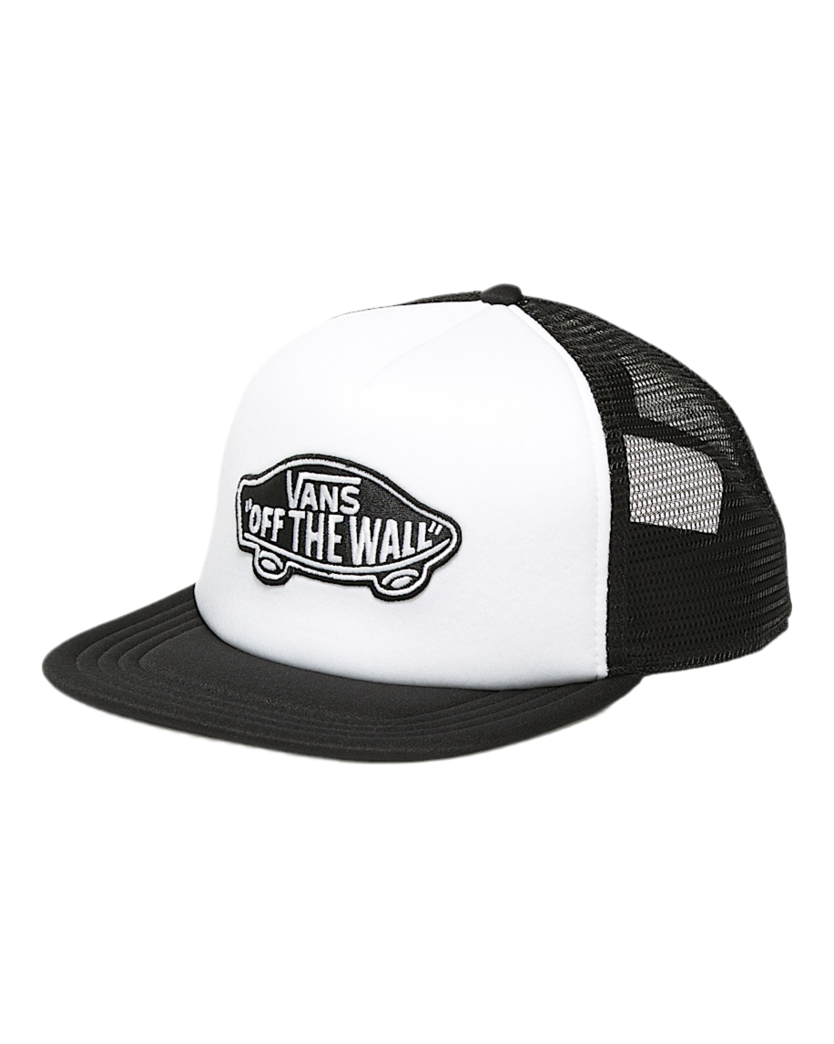 Vans 'Classic Patch' Trucker Cap - Black/White-1