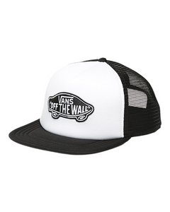 Vans 'Classic Patch' Trucker Cap - Black/White-1