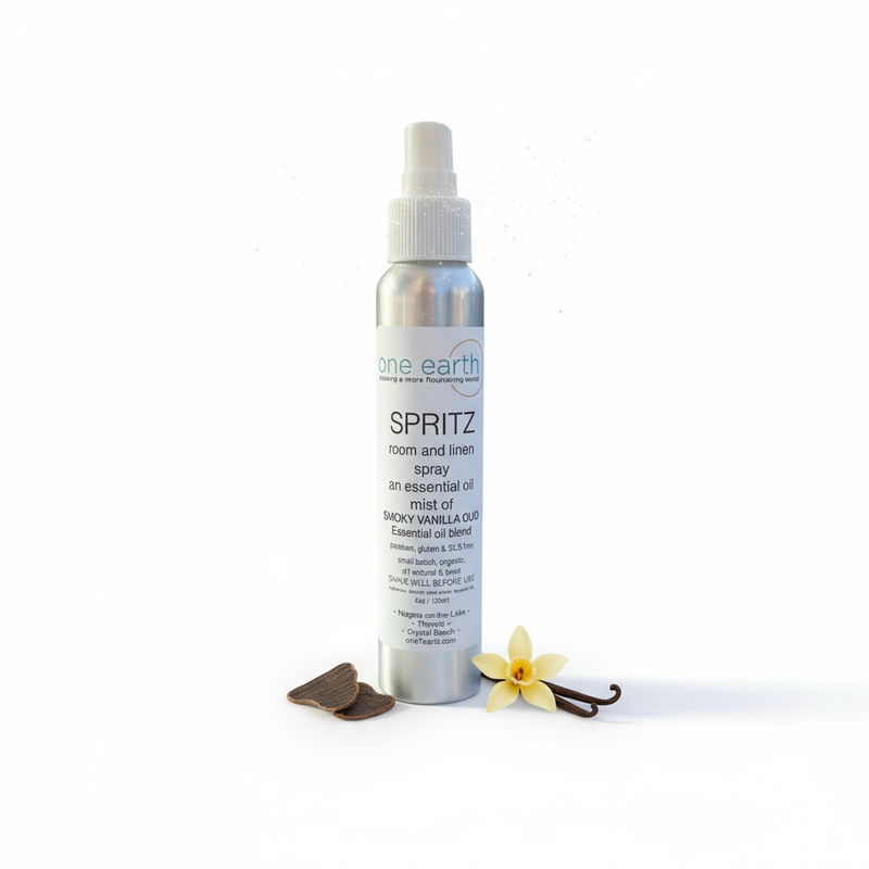 NEW FORMULA! Spritz Room & Linen Spray - Smoky Vanilla + Oud-1