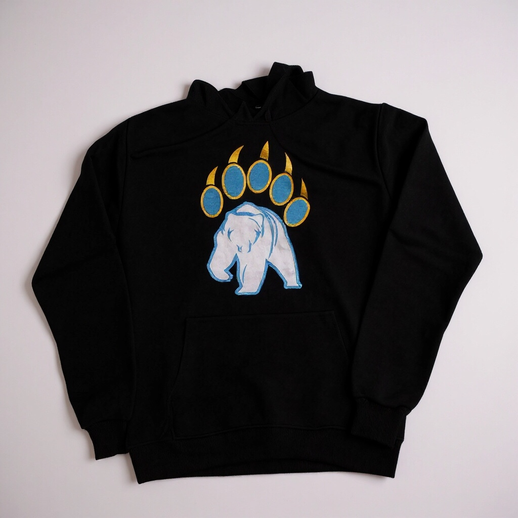 Embroidered Hoodies (Bear)-4
