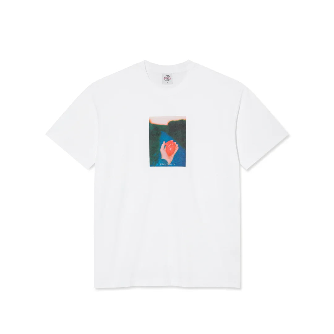 Polar Skate Co. 'Heart In Hand' Tee - White-1