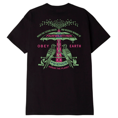 Obey 'Fairweather Friends' Tee - Black-2