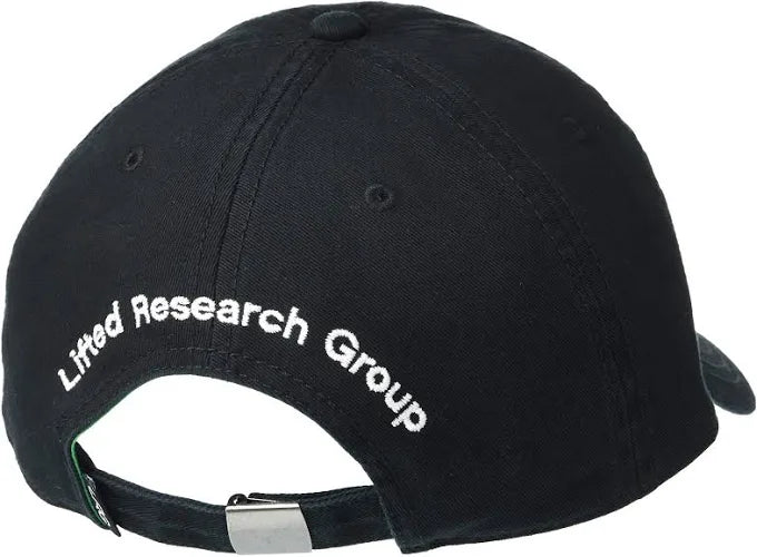 LRG 'University' Dad Cap - Black-2