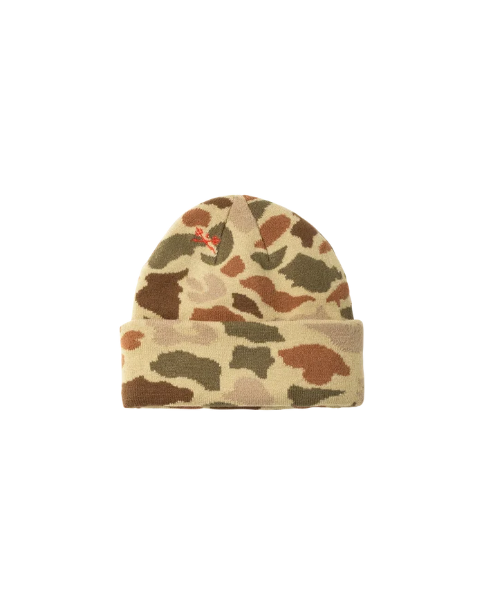 Dark Seas 'Fields' Beanie - Camo-2