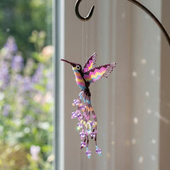 Pink Beaded Humming Bird-3