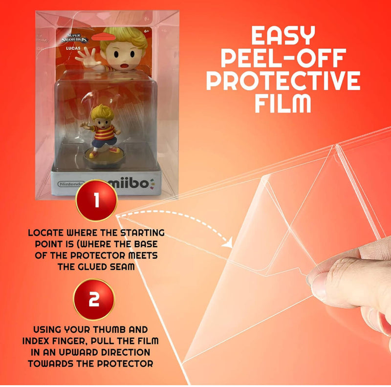 Case Protector Amiibo Larger Single Standard  Pack of 10-2