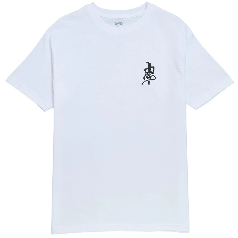 Red Dragon X Steve Caballero 'Chest Logo' Tee - White-1