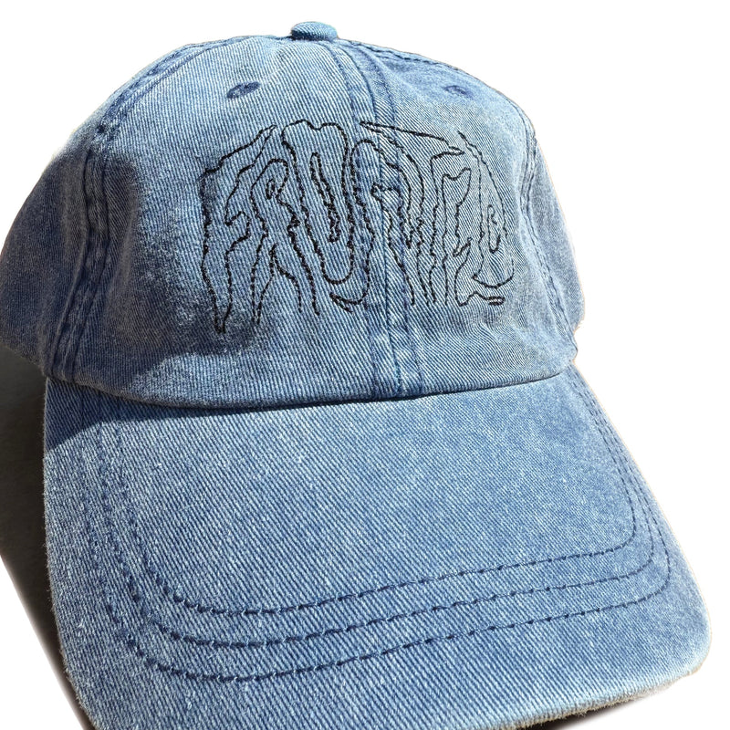 Frosted Skateboards 'Logo' Cap - Denim-1