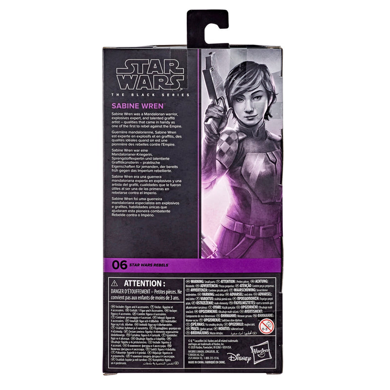 Star Wars: The Black Series 6" Sabine Wren Rebels-5