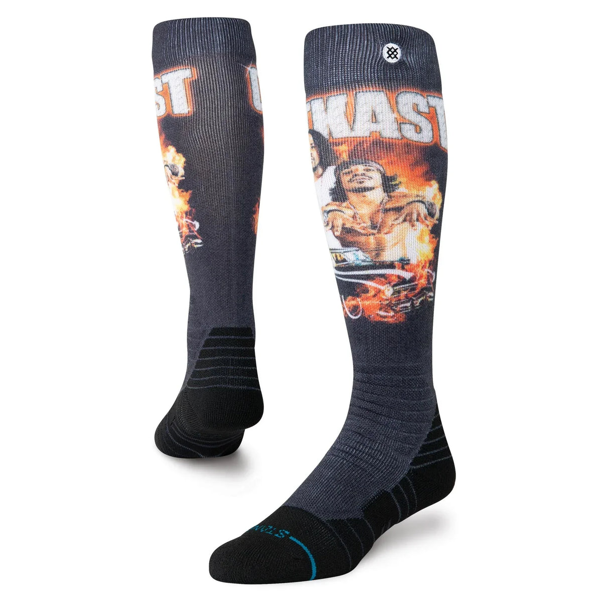 Stance x Out Kast 'Stankonia' Mid Poly Snow Crew Socks - Black-1
