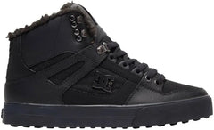 DC Shoes 'Pure High Top WC' Winter Boots - Black/Black/Black-1