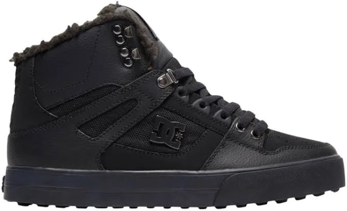 DC Shoes 'Pure High Top WC' Winter Boots - Black/Black/Black-1