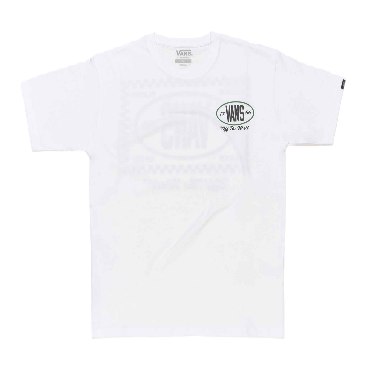 Vans 'Team Player Checkerboard' Tee - White-1