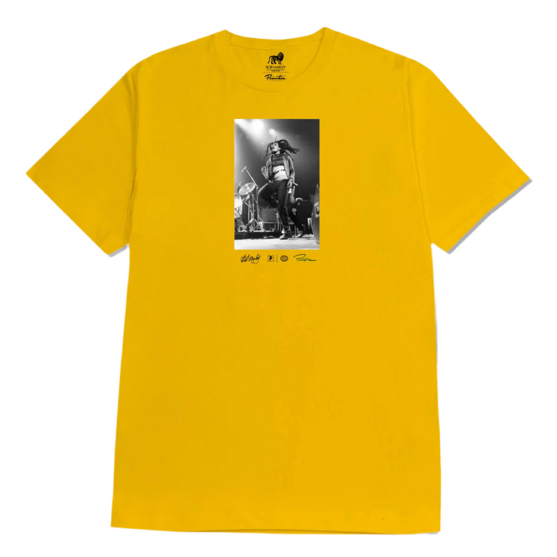 Primitive X Bob Marley 'Heartache' Tee - Gold-1