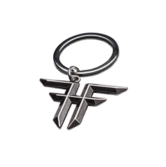Fallen 'Trademark' Key Ring - Silver-1