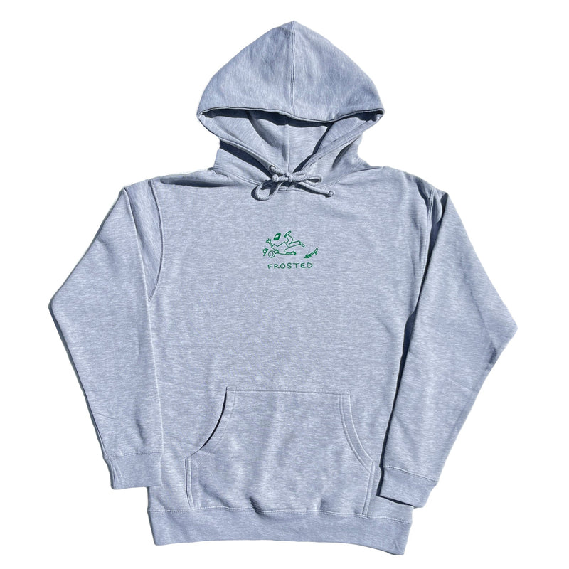 Frosted Skateboards 'Classic Monday' Hoodie - Ash Grey-1