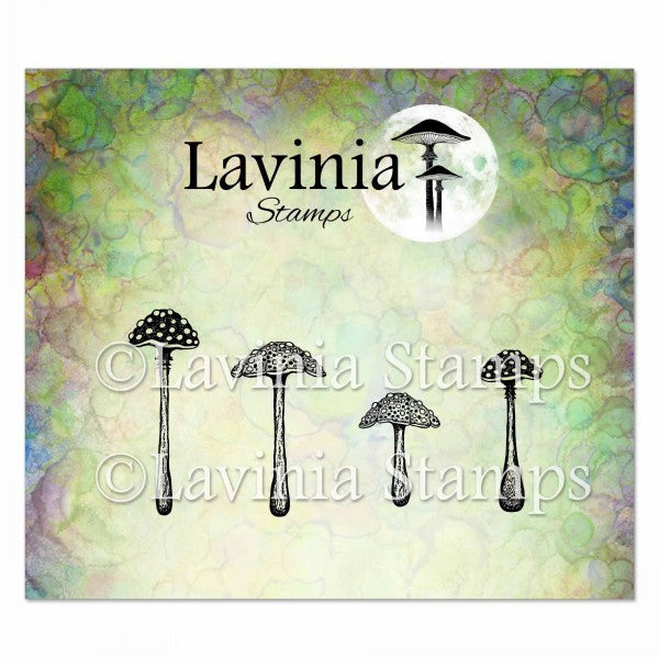 Lavinia Stamps - Purple Cap Mushrooms Stamp-1