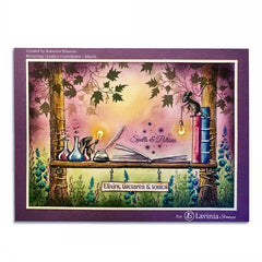 Lavinia Stamps - Tampon Livre de Sorts-2