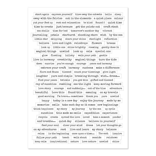 Lavinia Stamps - Sentiment Stickers 6-4