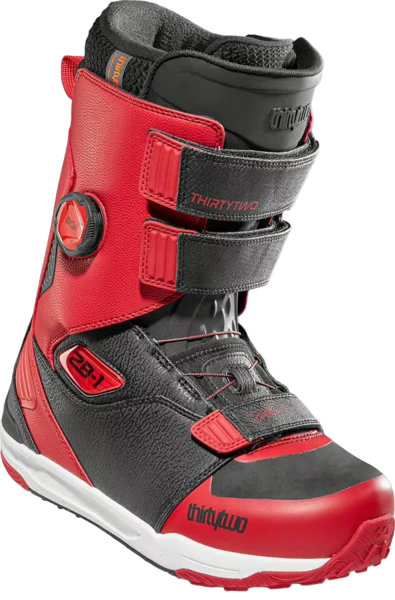 ThirtyTwo 'ZB-1 BOA' Snowboard Boots - Black/Red-1