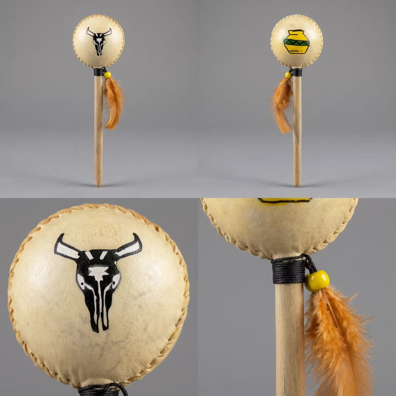 Handcrafted Ceremonial Rattle (1)-1
