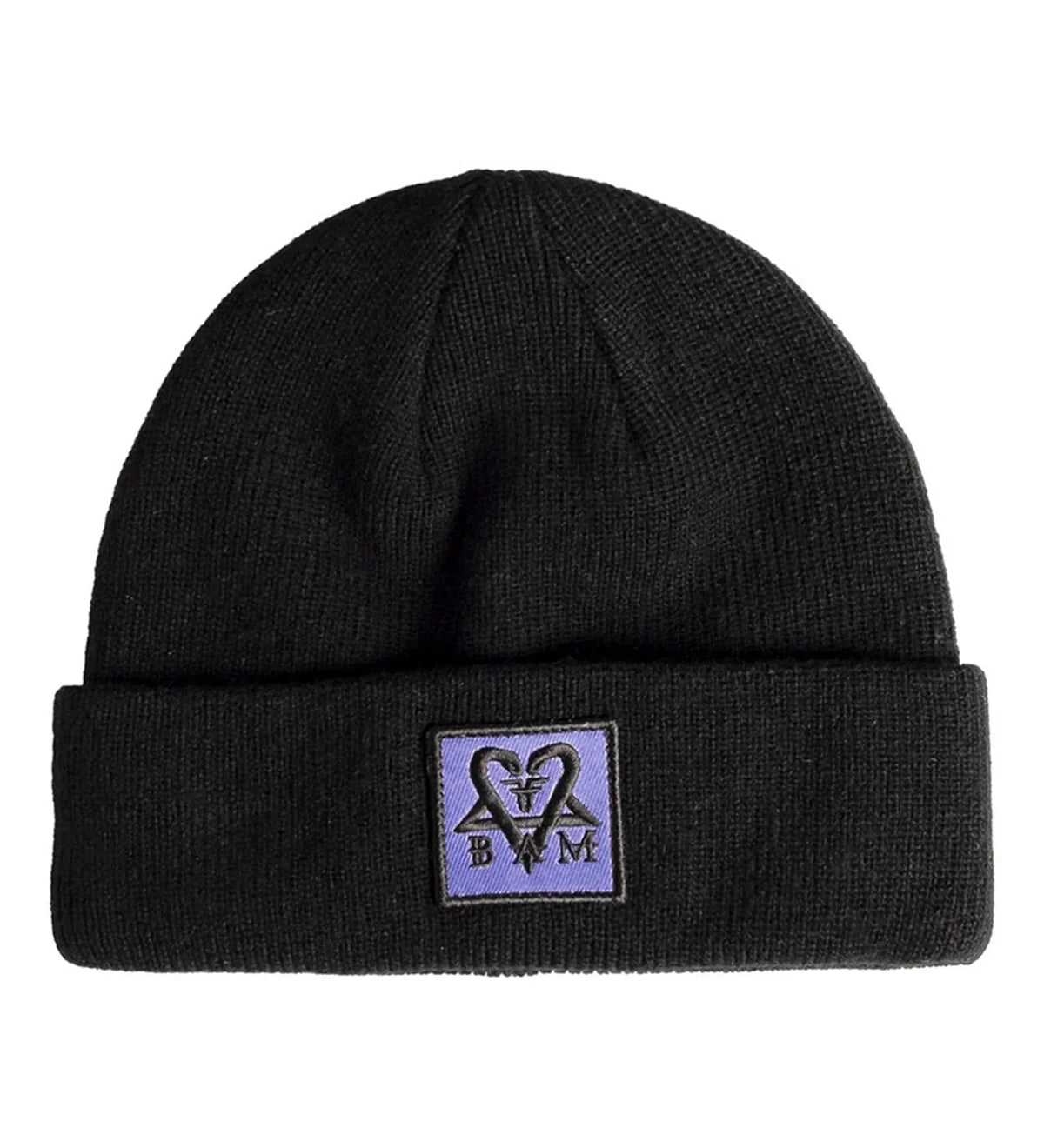 Fallen x Bam Margera Beanie - Black/Purple-1