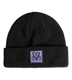 Fallen x Bam Margera Beanie - Black/Purple-1