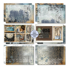 3Quarter Designs Eclectic Clocks 6x4 Card Pack-3