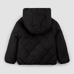 Reversible Jacket | Winter Moss Plaid Print on Black | Miles the Label-5