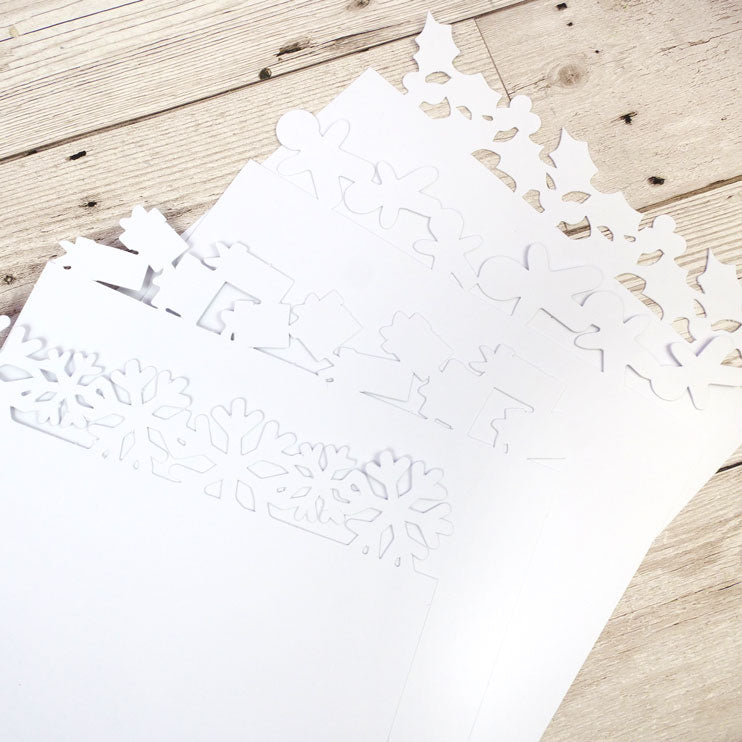 Fancy-Edge Card Blanks Megabuy-2