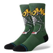 Stance Welcome Wilbur Crew - Green-1
