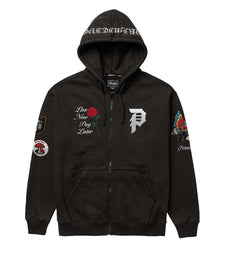 Primitive 'Temptations' Zip-Up Hoodie - Black-1